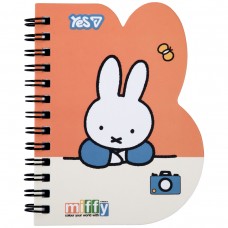 Блокнот YES В7 на спір. 60арк. Miffy Camera 152219 (клітинка) (30) /152219/