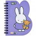 Блокнот YES B7 на спір. 60арк. Miffy Teddy 152220 (клітинка) (30) /152220/