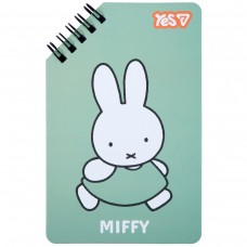 Блокнот Yes Miffy Olive 95x145 60 аркушів лінія