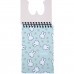 Блокнот YES 100x150мм на спір. 60арк. Miffy Flowers 152249, з фігурною висічкою (клітинка) (30) /152249/
