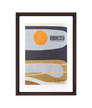 Рамка для фото 21*30 багет №1,5 темно-коричнева BUROMAX 0900 (22) /BM.0900/