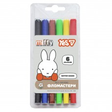 Фломастери YES  6кол. 650609 Miffy /650609/