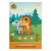 Картон кольоровий А4 10арк. 10кольорів YES 956848 Jurassic World Kids, односторонній /956848/