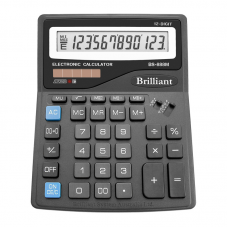 Калькулятор BRILLIANT  бухг. BS-888M чорний, 12розр. (158*200мм) /SDC-888TII/