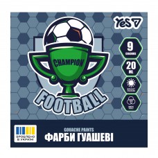 Гуаш  9кол. YES 230452 Football 20мл /230452/