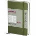 Щоденник датований 2027 AXENT A6 Pocket Strong 8833-27-65, хакі на гумці (104х146мм) /8833-27-65-A/