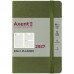 Щоденник датований 2027 AXENT A6 Pocket Strong 8833-27-65, хакі на гумці (104х146мм) /8833-27-65-A/