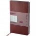 Щоденник датований 2027 AXENT A5 Partner Soft Muse 8827-27-1, бордовий (145х210мм) /8827-27-1-A/