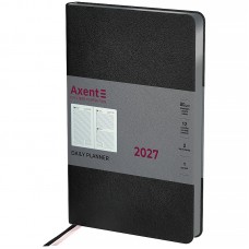 Щоденник датований 2027 AXENT A5 Partner Soft Muse 8827-27-3, чорний (145х210мм) /8827-27-3-A/