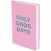Щоденник датований 2027 AXENT A5 Partner Daily Vibes 8836-27-2 Only good days, рожевий (145х210мм) /8836-27-2-A/