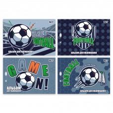 Альбом для малювання 12арк. на скобі YES 130615, з перфорацією Football (8) /130615/