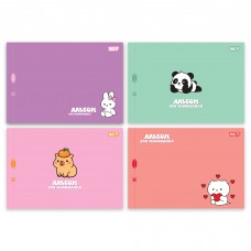 Альбом для малювання 20арк. на скобі YES 130651, з перфорацією Fluffy fiends (4) /130651/