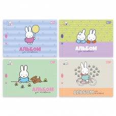 Альбом для малювання 12арк. на скобі YES 130645, з перфорацією Miffy (8) /130645/ 