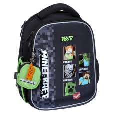 Рюкзак шкільний YES 550223/H-100S Minecraft Reality, каркасний /550223/