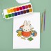 Акварель 18кол. YES 110320 Miffy медова, б/пензл. пласт.уп. /110320/