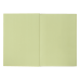 Книга канц. тв.пал. А4  96арк # офс. BUROMAX 2400-436i MORANDI STYLE, оливкова (8) /BM.2400-436i/