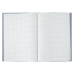 Книга канц. тв.пал. А4  96арк # офс. BUROMAX 2400-453i MORANDI STYLE, маренго (8) /BM.2400-453i/