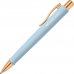 Набір Faber-Castell 241122 Ручка кулькова авт. Poly Ball Urban Sky Blue+2шт. графітових олівця Sky Blue (у блістері) /241122/