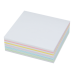Папір для нотаток кольоровий BUROMAX 9*9*3см, до 340арк. склеєний "ВЕСЕЛКА" PASTEL 2242 (96) /BM.2242/
