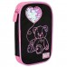 Пенал б/наповнення 2 від. YES 533777/PH-35 Pink Bear, з LED /533777/