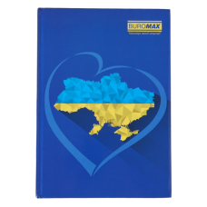 Книга канц. тв.обкл. А4 192арк. # офс. BUROMAX UKRAINE (4) /BM.2404i/