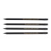 Олівець графітовий BUROMAX 8530 HB з гумкою, MOTIVATION, Black (100) /BM.8530/