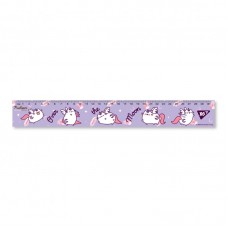 Лінійка пластикова  30см YES 370629 Pusheen /370629/