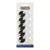Магніти BUROMAX 10шт. 3см 0039, BLACK AND WHITE /BM.0039/