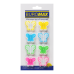 Магніти BUROMAX  8шт. 3см 0045, BUTTERFLY /BM.0045/