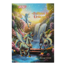 Щоденник шкільн. ZiBi KIDS Line 13765-07 40 арк. UNICORN MAGIC, тв.обкл. /ZB.13765-07/