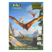 Картон білий А4 10арк ZiBi KIDS Line 1990-16 DINO (25) /ZB.1990-16/