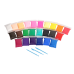 Пластилін повітряний ZiBi KIDS Line 6297 24кол. 120г /ZB.6297/