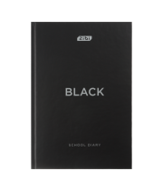 Щоденник шкільний ZiBi KIDS Line 13760-01 40 аркушів BLACK, тверда обкладинка, чорний /ZB.13760-01/