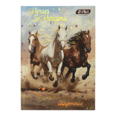 Щоденник шкільний ZiBi KIDS Line 13765-01 40 аркушів NIGHT HORSE, тверда обкладинка /ZB.13765-01/