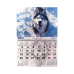 Календар настінний перек. BUROMAX 210302, 33х48см Собаки 2027р. (20) /BM.210302/