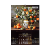 Календар настінний перек. BUROMAX 210650, А2 (на пружині) Flowers and birds 2027р. (10) /BM.210650/