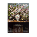 Календар настінний перек. BUROMAX 210650, А2 (на пружині) Flowers and birds 2027р. (10) /BM.210650/