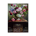 Календар настінний перек. BUROMAX 210650, А2 (на пружині) Flowers and birds 2027р. (10) /BM.210650/