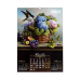 Календар настінний перек. BUROMAX 210650, А2 (на пружині) Flowers and birds 2027р. (10) /BM.210650/