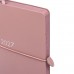 Щоденник датований 2027 Leo Planner 12х20cм Glory 252719 рожевий (м'який) /252719/