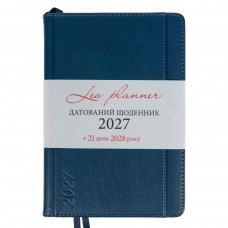 Щоденник датований 2027 Leo Planner A5 Legacy 252734 синій /252734/