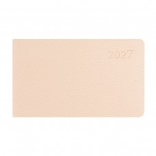 Щотижневик Leo Planner Binario 10х17 см датований 2027 м'який бежевий 128 сторінок