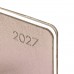 Щотижневик Leo Planner Glory 10х17 см датований 2027 м'який темно-сірий металік 128 сторінок