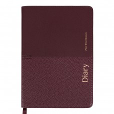 Щоденник датований 2027 Leo Planner А5 Royal 252770 бордовий /252770/