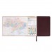 Щоденник датований 2027 Leo Planner А5 Royal 252770 бордовий /252770/