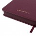 Щоденник датований 2027 Leo Planner А5 Royal 252770 бордовий /252770/