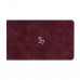 Щотижневик Leo Planner Clarity датований 2027 м'який винний 128 сторінок 10х17 см