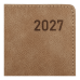 Щоденник датований 2027 BUROMAX А5 RANGE 211001-18 світло-коричневий /BM.211001-18/