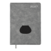 Щоденник датований 2027 BUROMAX А5 ONYX 211003-09 сірий /BM.211003-09/