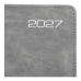 Щоденник датований 2027 BUROMAX А5 ONYX 211003-09 сірий /BM.211003-09/